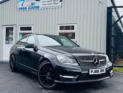 Black Used 2013 Mercedes C220 AMG Sedan | £7,950 (Fair price)