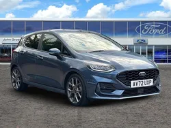 Blue Used 2022 Ford Fiesta ST-Line Hatchback | £12,895 (Fair price)