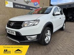 White Used 2016 Dacia Sandero Ambiance Hatchback | £3,195 (Fair price)