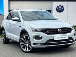 Silver Used 2021 VW T-Roc R-line SUV | £17,990 (Super price)