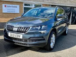 Grey Used 2021 Skoda Karoq SE Technology SUV | £17,499 (Fair price)