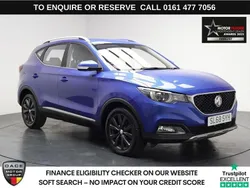 Blue Used 2018 MG ZS Excite Sedan | £9,390 (Fair price)