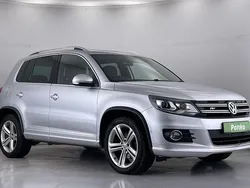 Silver Used 2015 VW Tiguan R-line Edition SUV | £12,370 (Fair price)