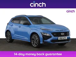 Blue Used 2021 Hyundai Kona N Line SUV | £15,299 (Fair price)