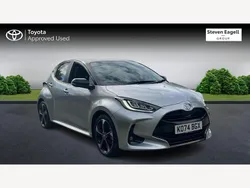 Silver Used 2025 Toyota Yaris Hybrid Edition Hatchback | £24,995 (Expensive)