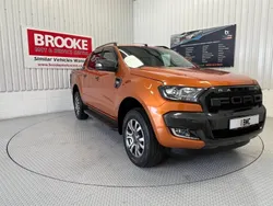 Orange Used 2018 Ford Ranger Wildtrack Pickup | £22,490 (Fair price)