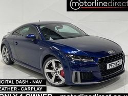 Blue Used 2021 Audi TT S-Line Coupe | £24,775 (Fair price)