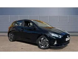 Black Used 2021 Hyundai i20 Hatchback | £11,280 (Fair price)