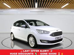 White Used 2019 Ford C-MAX Titanium MPV | £6,749 (Good price)