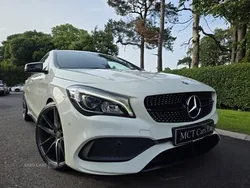 White Used 2016 Mercedes CLA200 AMG line Sedan | £13,650 (Expensive)