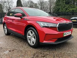Velvet red metallic Used 2024 Skoda Enyaq iV SUV | £28,190 (Super price)