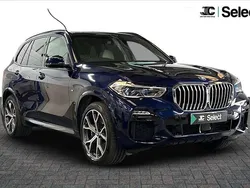 Blue Used 2019 BMW X5 M Sport SUV | £37,500 (Good price)