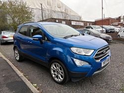 Blue Used 2021 Ford Ecosport Titanium SUV | £11,995 (Fair price)