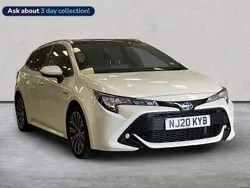 White Used 2020 Toyota Corolla Design Estate | £16,802 (Fair price)