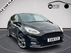 Black Used 2018 Ford Fiesta ST-Line Hatchback | £8,495 (Fair price)