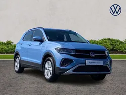 Blue New 2025 VW T-Cross Life SUV | £24,690 (Expensive)