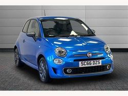 Electronica blue Used 2016 Fiat 500 S Hatchback | £6,999 (Fair price)