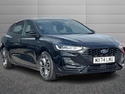 Black Used 2024 Ford Focus ST-Line X Hatchback | £22,800 (Fair price)