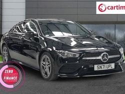 Black Used 2021 Mercedes CLA200 AMG line Coupe | £23,990 (Fair price)