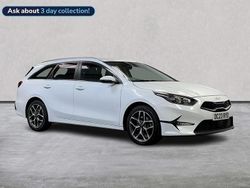 White Used 2023 Kia Ceed 3 Estate | £17,499 (Fair price)