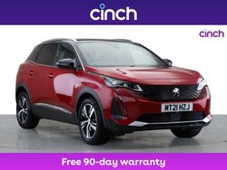 Red Used 2021 Peugeot 3008 GTi Hatchback | £14,499 (Good price)