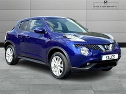 Blue Used 2017 Nissan Juke N-Connecta SUV | £6,749 (Fair price)