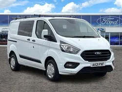 White Used 2021 Ford Transit Custom Trend Van | £14,995 (Fair price)