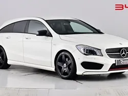 Polar white Used 2015 Mercedes CLA250 Shooting Brake AMG Estate | £11,290