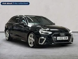 Black Used 2022 Audi A4 S-Line Estate | £26,561 (Good price)