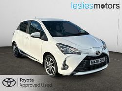 White Used 2020 Toyota Yaris Hatchback | £10,499 (Fair price)