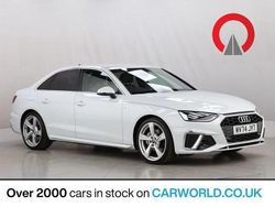 White Used 2024 Audi A4 S-Line Sedan | £25,990 (Good price)