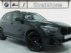 Black Used 2022 BMW X5 M Sport SUV | £44,192 (Good price)