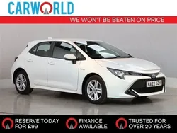 White Used 2022 Toyota Corolla Hatchback | £19,188 (Fair price)