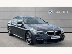 Grey Used 2017 BMW 540 M Sport Sedan | £25,495 (Fair price)