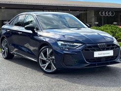 Blue Used 2025 Audi A3 Black Edition Sedan | £31,490 (Expensive)