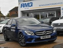 Blue Used 2018 Mercedes C220 SE Sedan | £12,950 (Super price)