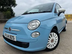 Blue Used 2014 Fiat 500 S Hatchback | £2,999 (Good price)
