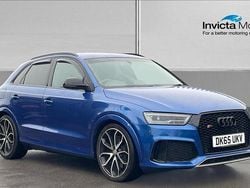 Blue Used 2015 Audi RS Q3 Comfort SUV | £18,500 (Fair price)