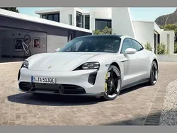 White Used 2023 Porsche Taycan Sedan | £76,990 (Expensive)