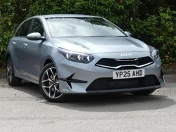Silver Used 2025 Kia Ceed 3 Hatchback | £19,899 (A bit pricey)