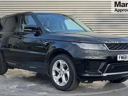 Black Used 2019 Land Rover Range Rover Sport HSE SUV | £26,512 (Good price)