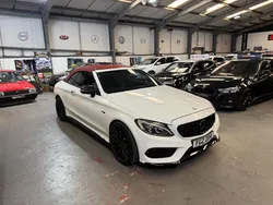 White Used 2016 Mercedes C43 AMG AMG Cabriolet | £19,995 (A bit pricey)