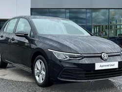 Deep black pearlescent Used 2022 VW Golf VIII Life Hatchback | £17,189 (Good price)