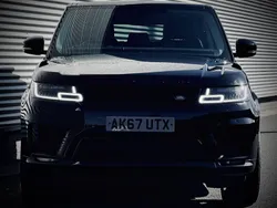 Black Used 2018 Land Rover Range Rover Sport HSE SUV | £24,000 (Fair price)