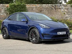 Blue Used 2022 Tesla Model Y Performance SUV | £24,125 (Super price)