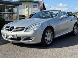 Silver Used 2008 Mercedes SLK200 Cabriolet | £5,995 (Fair price)