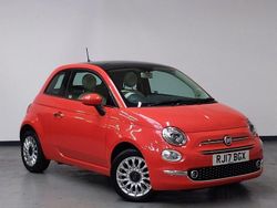 Pink Used 2017 Fiat 500 Lounge Hatchback | £6,998 (A bit pricey)