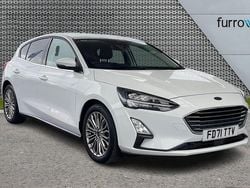 White Used 2022 Ford Focus Titanium Hatchback | £14,490 (Fair price)