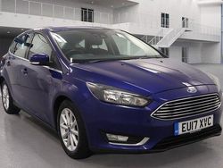 Blue Used 2017 Ford Focus Titanium Hatchback | £10,999 (Fair price)