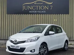 White Used 2014 Toyota Yaris Plus Hatchback | £4,995 (Good price)